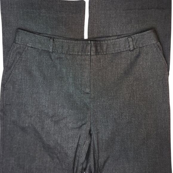 Unbranded Women’s Black & Gray Trousers Front Pockets Size M - Picture 7 of 9
